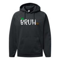 Oktoberfest Bruh Fun German Bavarian Festival Performance Fleece Hoodie