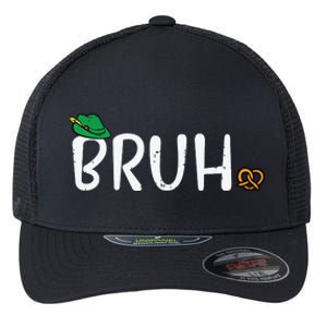 Oktoberfest Bruh Fun German Bavarian Festival Flexfit Unipanel Trucker Cap