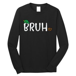 Oktoberfest Bruh Fun German Bavarian Festival Long Sleeve Shirt