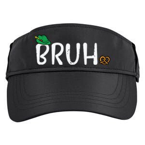 Oktoberfest Bruh Fun German Bavarian Festival Adult Drive Performance Visor