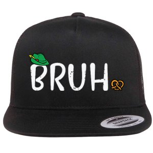 Oktoberfest Bruh Fun German Bavarian Festival Flat Bill Trucker Hat