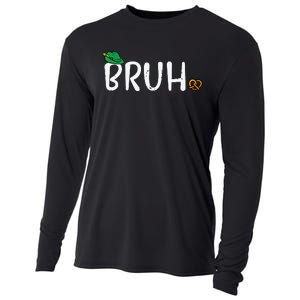 Oktoberfest Bruh Fun German Bavarian Festival Cooling Performance Long Sleeve Crew