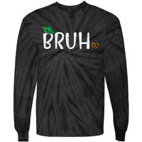 Oktoberfest Bruh Fun German Bavarian Festival Tie-Dye Long Sleeve Shirt