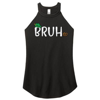 Oktoberfest Bruh Fun German Bavarian Festival Women’s Perfect Tri Rocker Tank