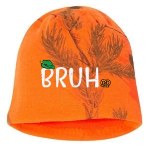 Oktoberfest Bruh Fun German Bavarian Festival Kati - Camo Knit Beanie