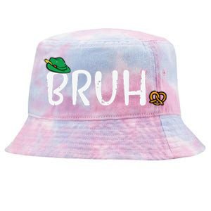 Oktoberfest Bruh Fun German Bavarian Festival Tie-Dyed Bucket Hat