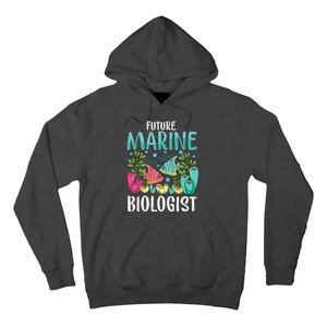 Ocean Biology Funny Children Future Marine Biologist Hoodie