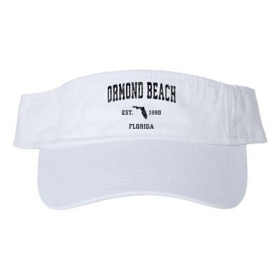 Ormond Beach Florida Fl Vintage Established Athletic Sports Design Visor
