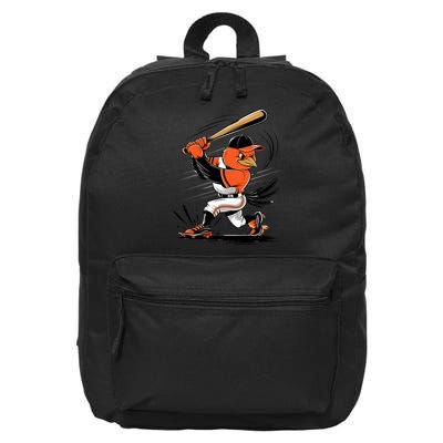 Orioles Bird For Orioles lovers 16 in Basic Backpack