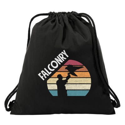Ornithology Birder Falconer Falconry Drawstring Bag