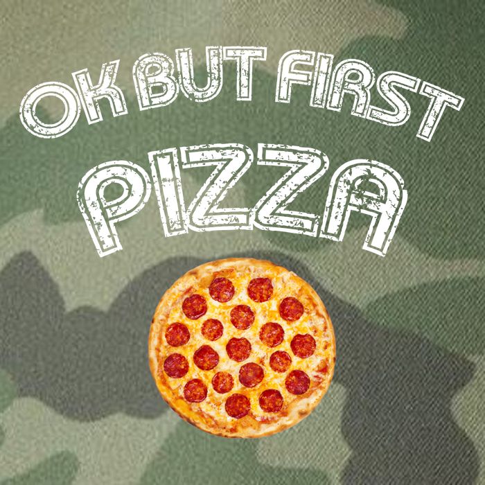 Ok But First Pizza Legacy Tie Dye Trucker Hat