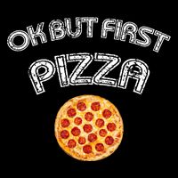 Ok But First Pizza Performance Shirt
