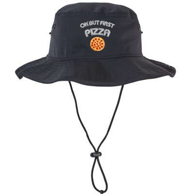 Ok But First Pizza Bucket Hat