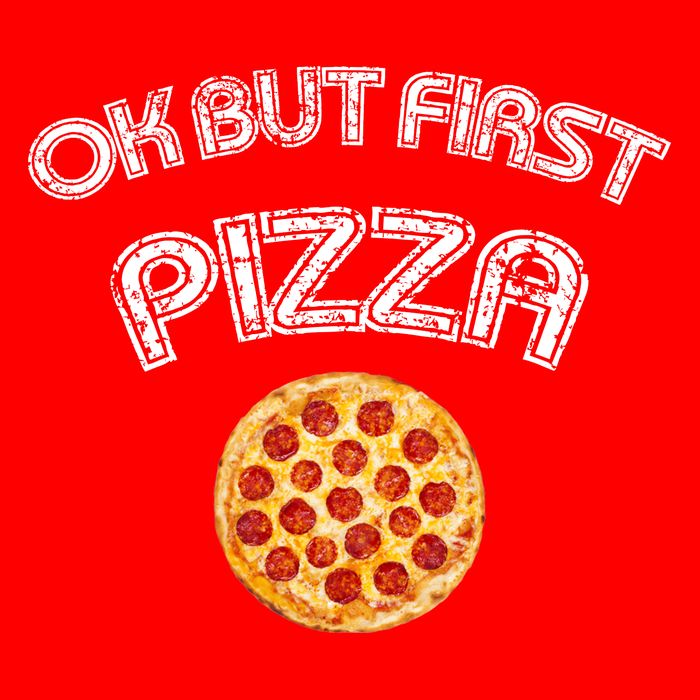 Ok But First Pizza 16 in Basic Backpack