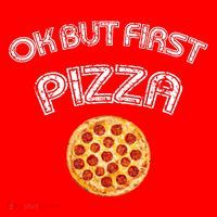 Ok But First Pizza Visor