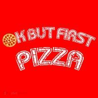 Ok But First Pizza Funny Pizza Lover 25L Jumbo Tote