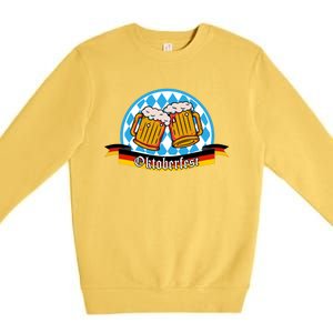 Oktoberfest Beer Festive German Holiday Premium Crewneck Sweatshirt