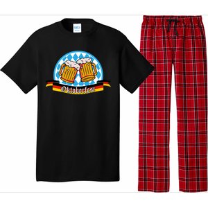 Oktoberfest Beer Festive German Holiday Pajama Set