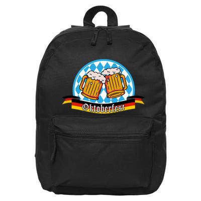 Oktoberfest Beer Festive German Holiday 16 in Basic Backpack