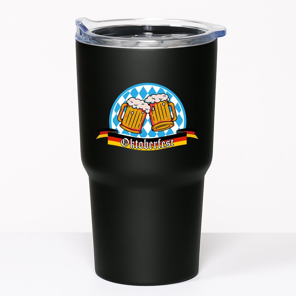 Oktoberfest Beer Festive German Holiday Tumbler