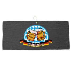 Oktoberfest Beer Festive German Holiday Large Microfiber Waffle Golf Towel