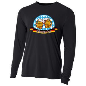 Oktoberfest Beer Festive German Holiday Cooling Performance Long Sleeve Crew