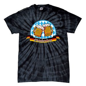 Oktoberfest Beer Festive German Holiday Tie-Dye T-Shirt