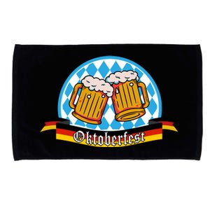 Oktoberfest Beer Festive German Holiday Microfiber Hand Towel