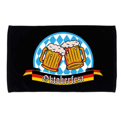 Oktoberfest Beer Festive German Holiday Microfiber Hand Towel