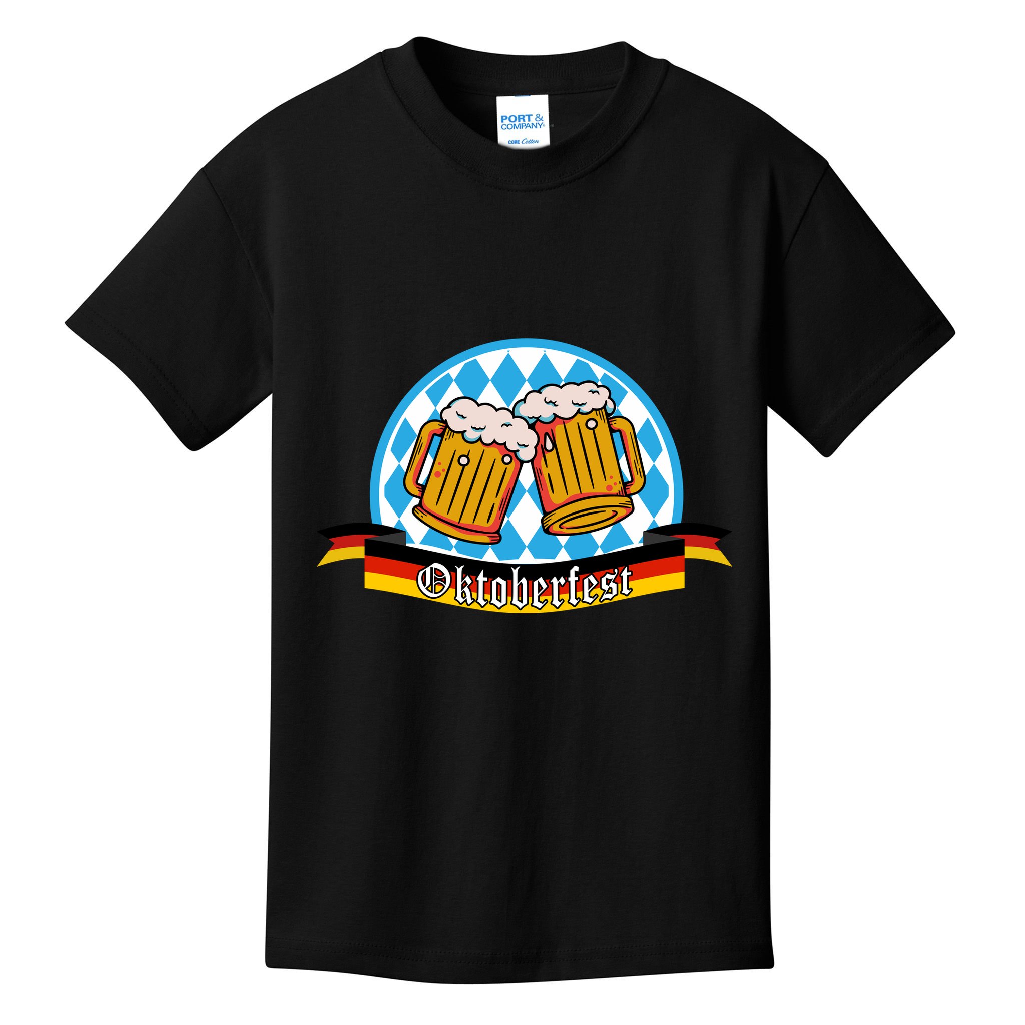 Oktoberfest Beer Festive German Holiday Kids T-Shirt