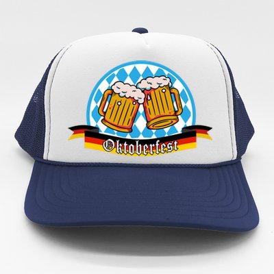 Oktoberfest Beer Festive German Holiday Trucker Hat