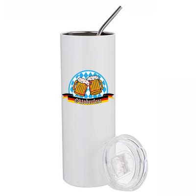 Oktoberfest Beer Festive German Holiday Stainless Steel Tumbler