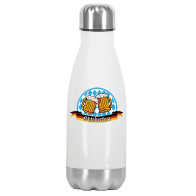 Oktoberfest Beer Festive German Holiday Stainless Steel Insulated Water Bottle