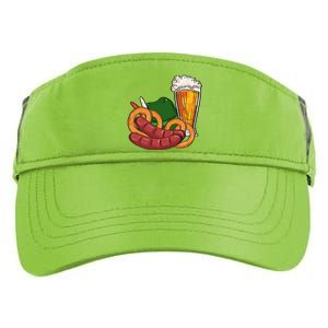 Oktoberfest Beer Food Festive Adult Drive Performance Visor