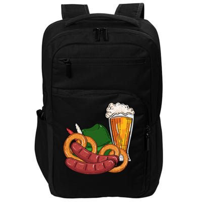 Oktoberfest Beer Food Festive Impact Tech Backpack