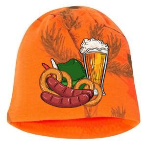 Oktoberfest Beer Food Festive Kati - Camo Knit Beanie