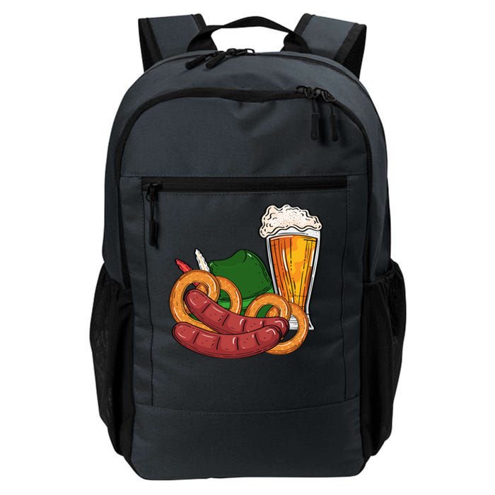 Oktoberfest Beer Food Festive Daily Commute Backpack