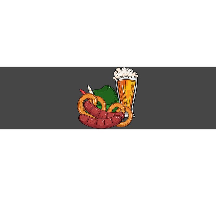 Oktoberfest Beer Food Festive Bumper Sticker