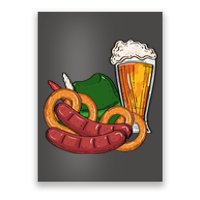 Oktoberfest Beer Food Festive Poster