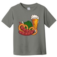 Oktoberfest Beer Food Festive Toddler T-Shirt