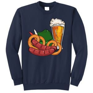 Oktoberfest Beer Food Festive Sweatshirt