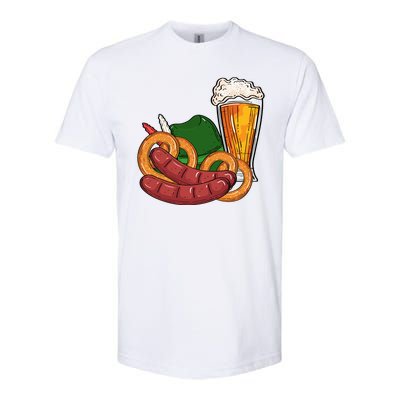 Oktoberfest Beer Food Festive Softstyle® CVC T-Shirt