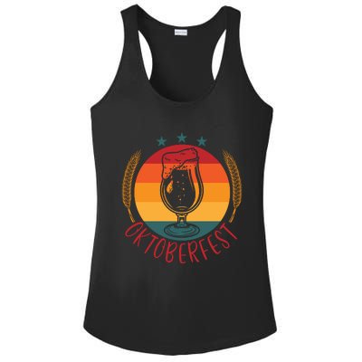 Oktoberfest Beer Festival Ladies PosiCharge Competitor Racerback Tank