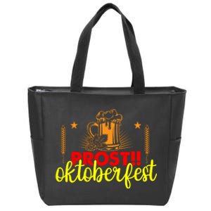 Oktoberfest Beer Festival Zip Tote Bag