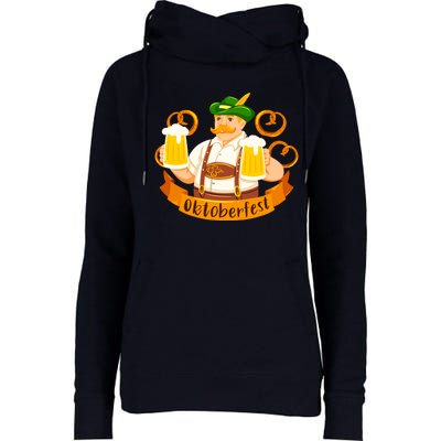 Oktoberfest Beer Festival Womens Funnel Neck Pullover Hood