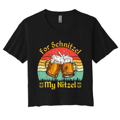 Oktoberfest Beer Festival Women's Crop Top Tee