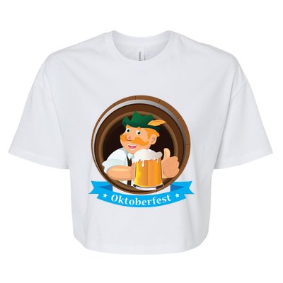 Oktoberfest Beer Festival Bella+Canvas Jersey Crop Tee