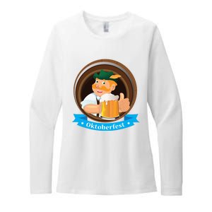 Oktoberfest Beer Festival Womens CVC Long Sleeve Shirt