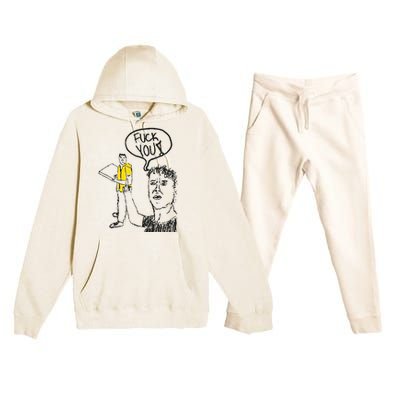 One Bite Fuck You Dragon Premium Hooded Sweatsuit Set