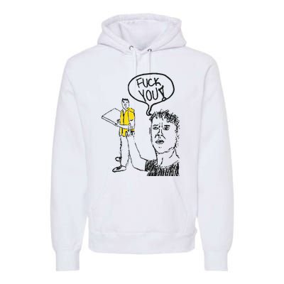 One Bite Fuck You Dragon Premium Hoodie